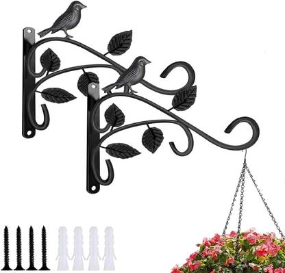 PRIME KRAFTS Bracket for Hanging Bird Feeders, Lantern, Plants and Wind Chimes, Hanger Plant Container Set