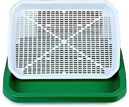 UrbanFarm Microgreens hydroponic Seed Sprouter Tray Seed Germination Tray Plant Container Set