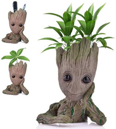 The Potter Groot Flower Planter Tree Man Succulent Planter Face Planters Pot Plant Container Set
