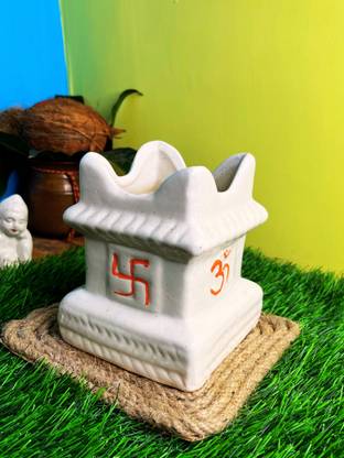 TrulyCeramics SHRI JI TULSI POT Plant Container Set