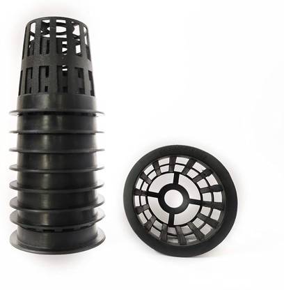 Farm Genie Net Pots | Net Cups | 2 inch | Hydroponics | Food Safe | Unbreakable | Reusable Plant Container Set
