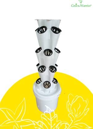 Green warrior 20 Planter Aeroponics Tower for Home use Plant Container Set