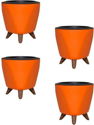 harshdeep Self Watering Planters For Indoor Plants-Lagos-UV Protected 5 Inch Plant Container Set