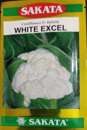 sakata Cauliflower, White Excel - 10 gm Seed