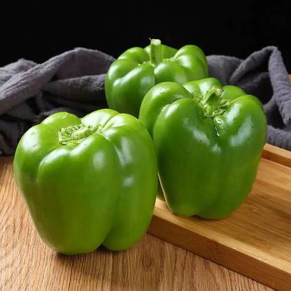 CEZIUS Capsicum, Bell Pepper, Shimla Mirch Green pepper Capsicum Seed