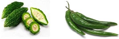 Aywal Green Chilli (Hot Pepper) and Bitter Gourd Seed