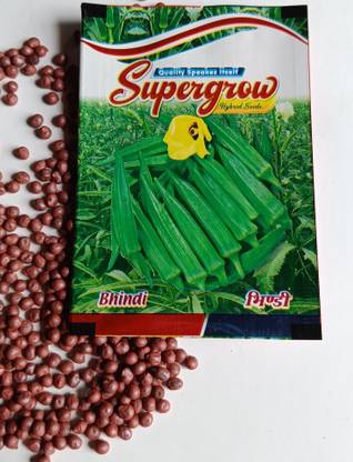 Supergrow Hybrid seeds Supergrow Singham Bhindi(Okra)Hybrid seeds Seed