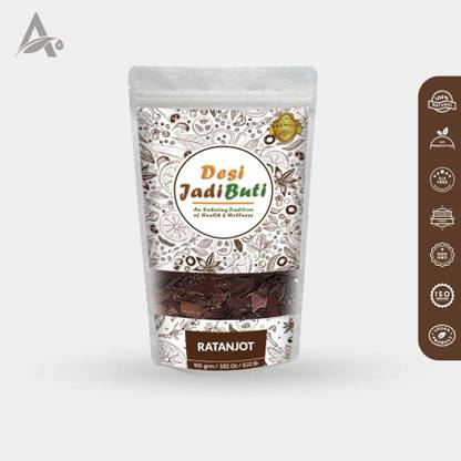 Desi Jadi Buti Ratanjot Root | Ratanjyot Jadd | Alkanet Root Seed