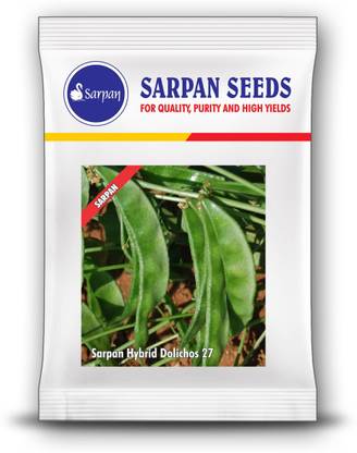SARPAN HYBRID SEEDS SARPAN DOLICHOS-27 SEEDS Seed