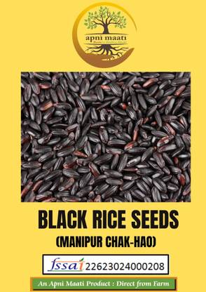 Apni Maati Apni Maati Black Paddy (Manipuri Chak-Hao) Seed Seed