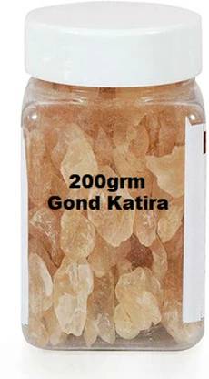 lifeline india Natural Gond Katira, (Jar Pack) (Edible Gum) - Tragacanth Gum Seed