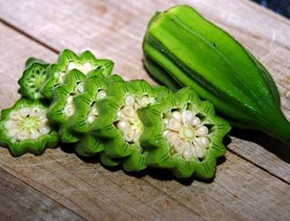 Biosnyg ®HUA-27 Star Of David Okra Lady Finger Seed