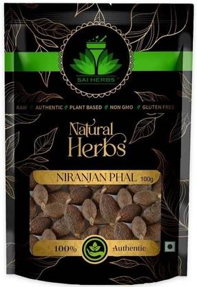 SAI HERBS Niranjan Phal | Sterculia Lychnophora | Malva Nuts Seed