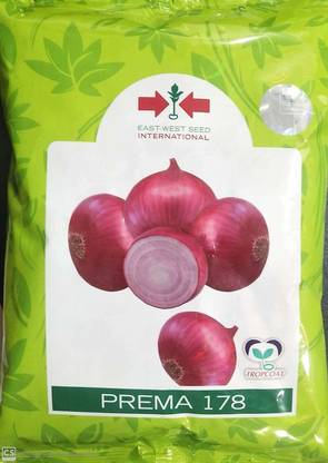 PEARL east west international hybrid vegetable prema 178 onion 10 seeds Seed