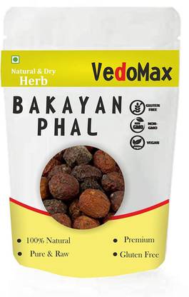 VedoMax Bakayan Phal - Bakayan Fal - Bakyan Phal - Bakain Phal - Mahanimba Fal - 200 GM Seed