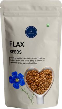 VEDICINE Flax Seed, Alis Line seeds (ALSI BEEJ) (100gm x1) Seed