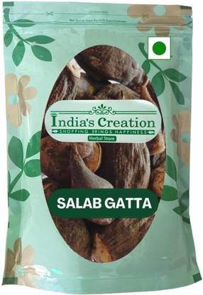 Indias Creation Salab Gatta, Salam Gattha, Orchis Mascula, Salep Orchid Root, Saalam Gutta, Saalab Gatta Seed