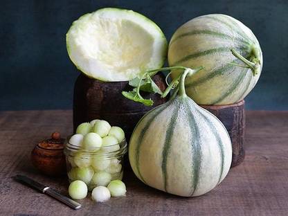 CYBEXIS PAU-28 - MUSK MELON GOLDEN (ORANGE FLESH) - (150 Seeds) Seed