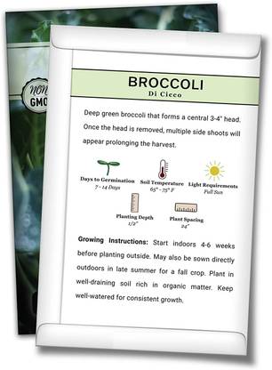 Biosnyg QCO-20 Di Ciccio Broccoli Seed-[200 Seeds] Seed