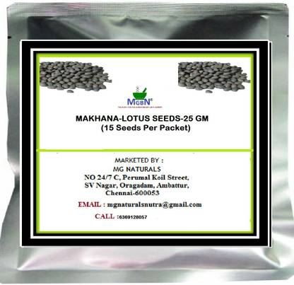 MGBN MAKHANA-LOTUS SEEDS-25 GM Seed
