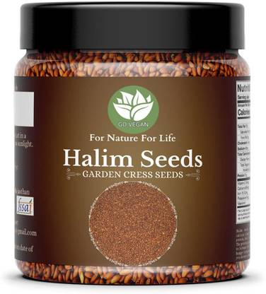 go vegan Garden cress seeds, Aliv seeds, Asaliya seeds Seed