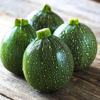 eShoptail Summer Squash (Chappan Kaddu) Hybrid Dark Green Seed