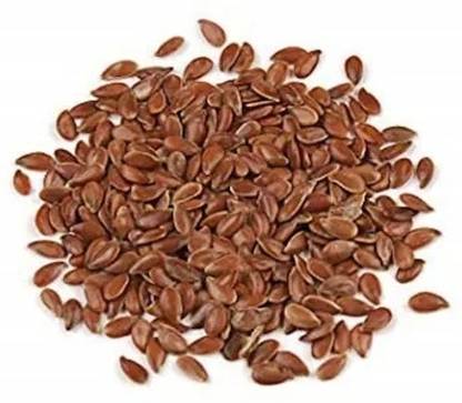 marwadifarm Flax and Alsi Seeds for Eating And Diet Snack Food Pack of 2 Seed