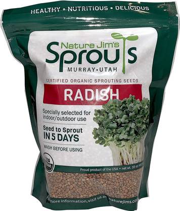 VibeX HUA-14 - Radish Sprout - (250 Seeds) Seed