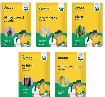 UGAOO Desi Vegetable Bundle of 5 Packet Seed