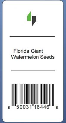 WILLVINE LX-81 Florida Giant Watermelon Seeds Seed