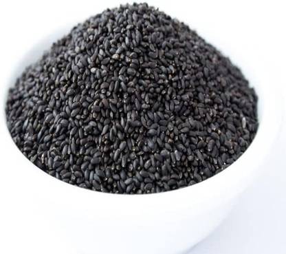 BHARAT JADI BOOTI Pure Tukh Malanga Beej - Tukhmalanga Seeds - Tukmalanga Seeds - Ocimum Basilicum Seed