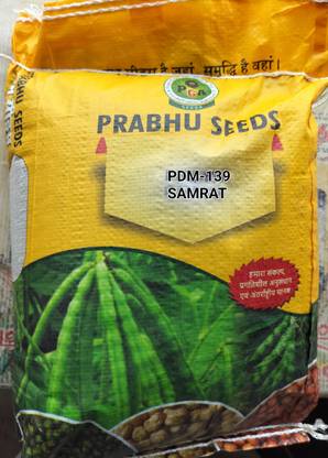 HYBRID 5kg moong seeds ( 8-9 Quintal/ acre) highest yield variety early fruiting Seed