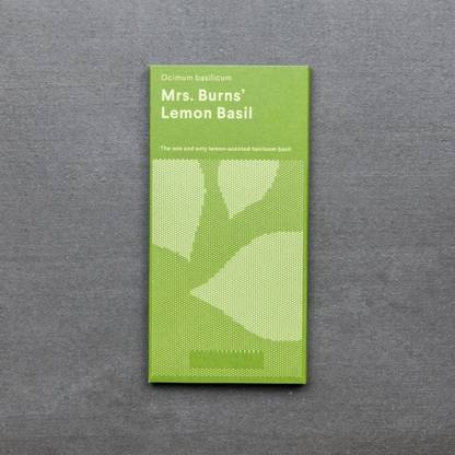 WILLVINE XLL-13 Mrs. Burns Lemon Basil Seeds Seed