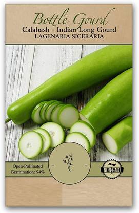 VibeX ATS-16 - Bottle Gourd Long Vegetable - (100 Seeds) Seed