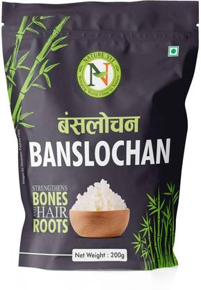Nature Vit Nature Vit Banslochan, 200g | Vanshlochan For Eating | Tabashir Seed