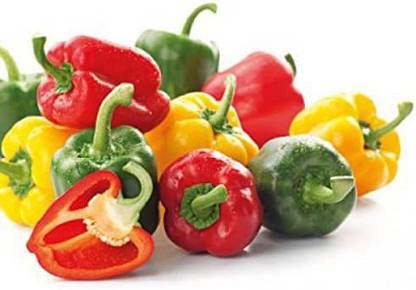 CYBEXIS Mini Capsicum Dwarf Small Bell Pepper Seeds Mixed Color-300 Seeds Seed