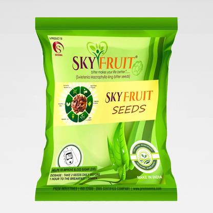 Sky fruit SkyFruit Kadwa badam, Bitter almonds, For Diabetes Control Seed