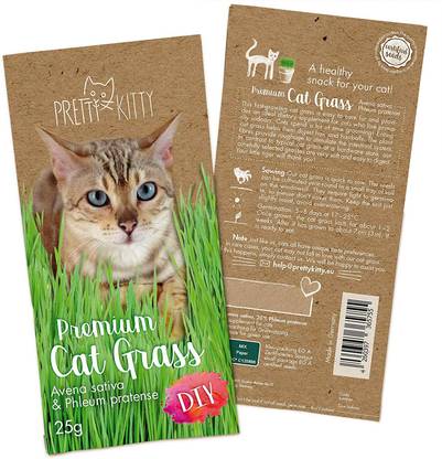 CYBEXIS Fibre Supplement for Cats – Cat Grass Seed Fast Growing2800 Seeds Seed