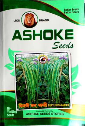 ASHOKE Seeds BILATI CROSS BARBATI GREEN COWPEA LONG BEAN For Home Gardens Farms Best Quality Seed