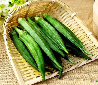 CYBEXIS High Germination Okra Seeds-200 Seeds Seed
