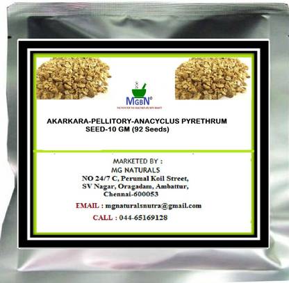 MGBN AKARKARA-PELLITORY-ANACYCLUS PYRETHRUM SEED-10 GM Seed
