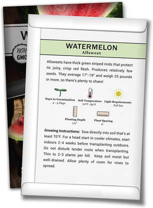 WILLVINE ® Allsweet Watermelon Seeds Seed