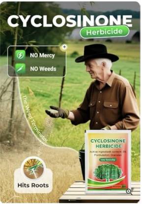 Cyclosinone Herbicide Granules – 5% Active Ingredient | Powerful Weed Killer | Low Toxicity Plant Straightener