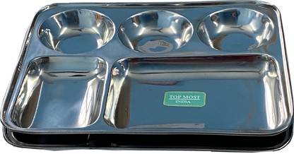 Top Most India Compartment Plate Dinner Plate