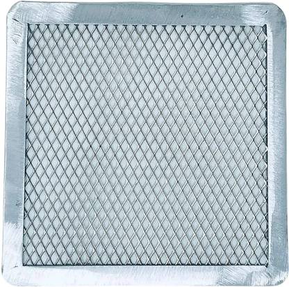 Bridge2Shopping Commercial Use Aluminium Pizza Screen Baking Tray, Square Shape, 11 Inch, Silver Pizza Tray