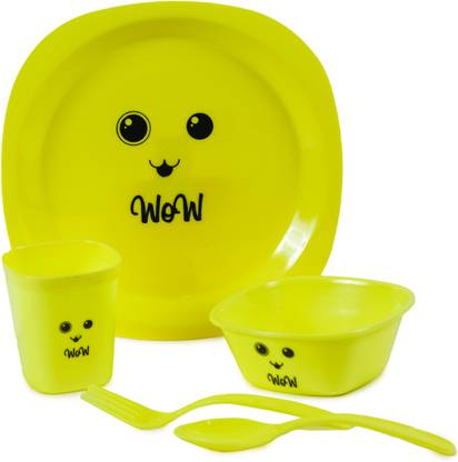 ZORROW MART Pack of 5 Plastic Dinner Set