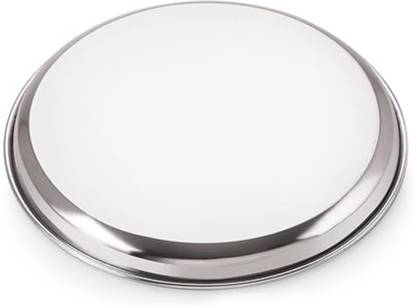 Snapple Stainless Steel with Mirror Finish (25CM) Dinner Plate