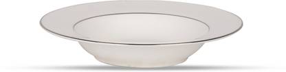 Dandy Lines By DATA Pasta Tableware in Platinum Dinner Plate