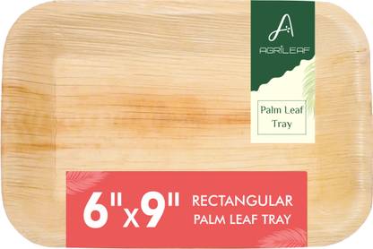 AGRILEAF Aerca Palm Leaf Plates Dinner Plate