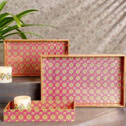 Home4U Aarnit Tray set of 3 Tray